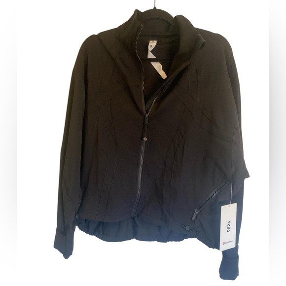 NWT Lululemon define relaxed fit jacket luon BLACK Size 6 - Picture 1 of 4